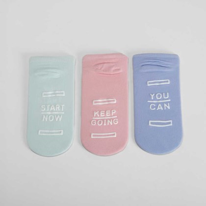 Pack 3 calcetines antideslizante multicolor MERKAL