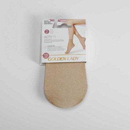 Medias tobilleras 15D invisible GOLDEN LADY