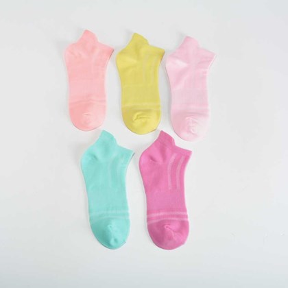 Pack x5 media tobillero colores MKL