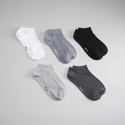 Calcetines multicolor básico x5 MKL