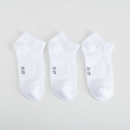 Pack x3 calcetines invisibles básico sport MKL
