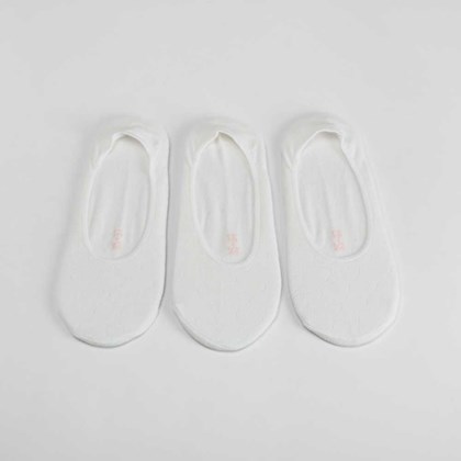 Pack 3x pikis blancos deportivos mujer