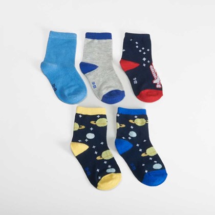 Pack 3x calcetines estrellas niño