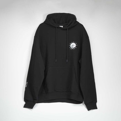 Sudadera hombre capucha negra