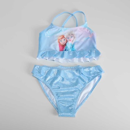 Bikini azul glitter FROZEN