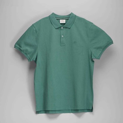 Polo manga corta verde elegante MR. HANSEN