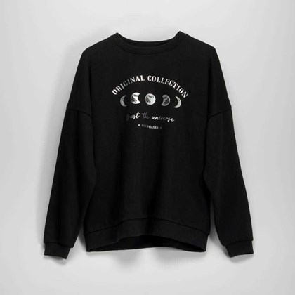 Sudadera luna negra NYC