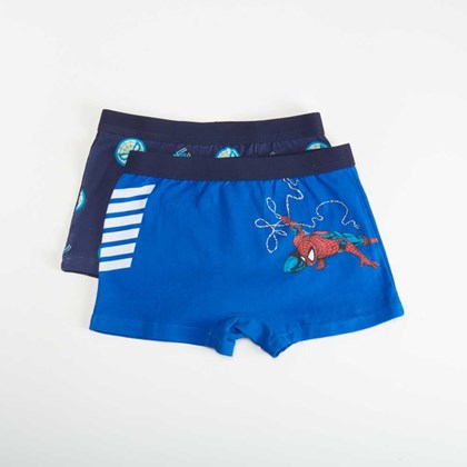 Pack 2 boxers azules SPIDERMAN
