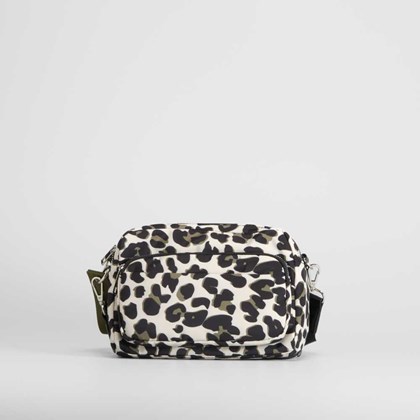 Bandolera de nylon leopardo sport NYC