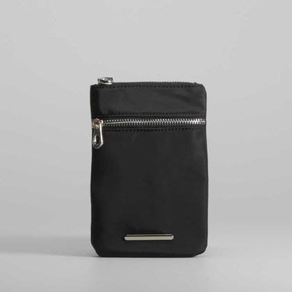 Porta móvil cremalleras nylon negro NYC