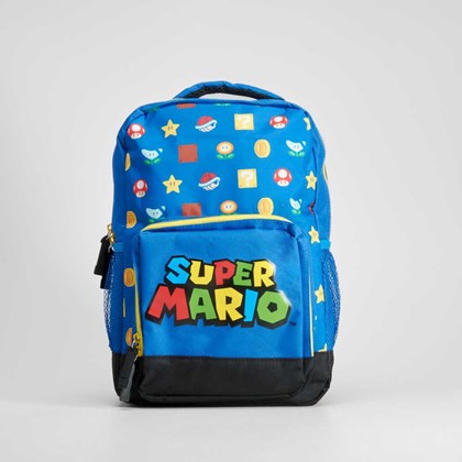 Mochila infantil azul MARIO