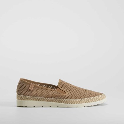 Slip on yute cuero COMFEET