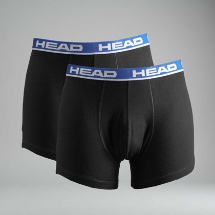 Pack x2 boxers negros HEAD
