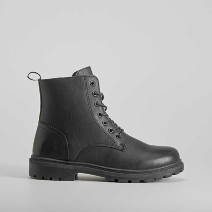 Botín militar negro NYC