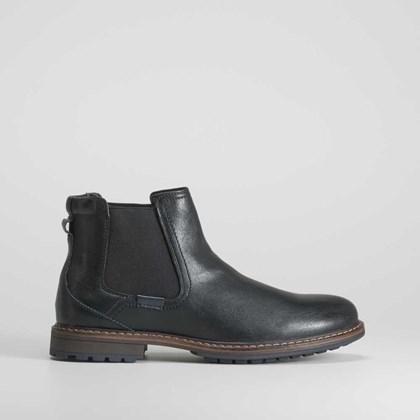 Botín chelsea casual negro NYC