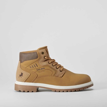 Botín plano camel LOIS