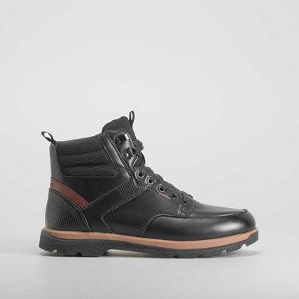 Botín plano Hexaflex ikimba negro COMFEET