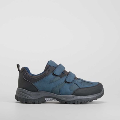 Zapato trekking velcro azul UDOK