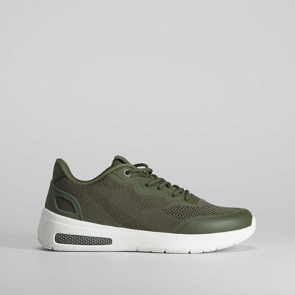Zapatilla slip on ligera verde COMFEET