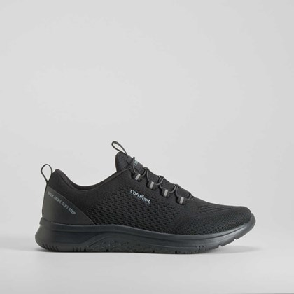 Deportiva bungees negra COMFEET