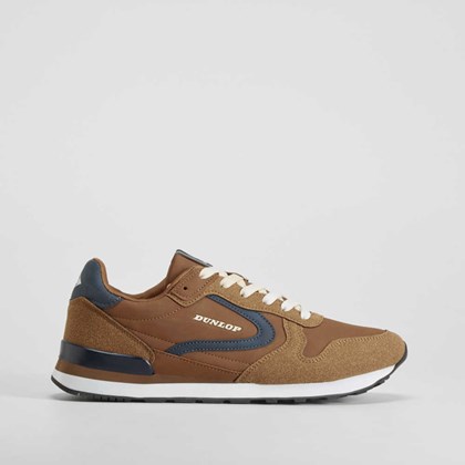 Deportiva retro camel DUNLOP