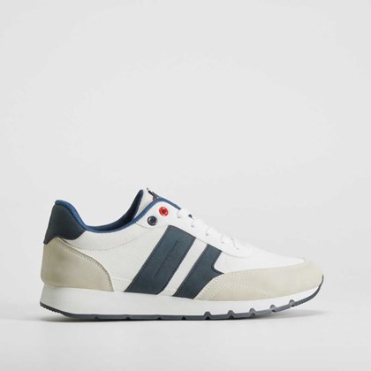 Deportiva casual con cordón blanca NYC