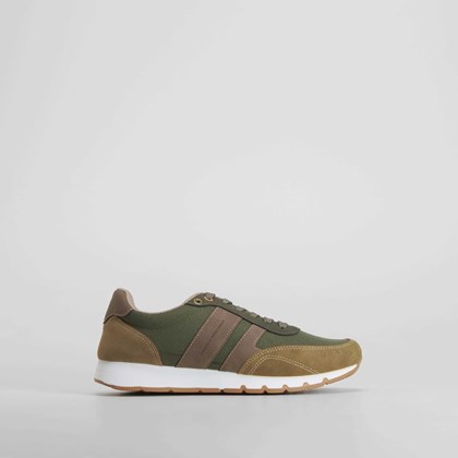 Zapatilla deportiva retro jogging verde NYC