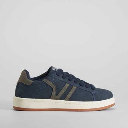 Deportiva skate retro azul marino NYC
