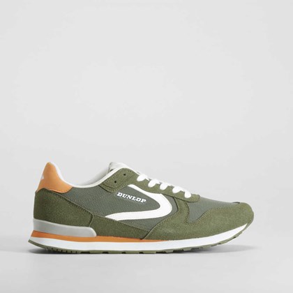 Deportiva verde y blanca DUNLOP