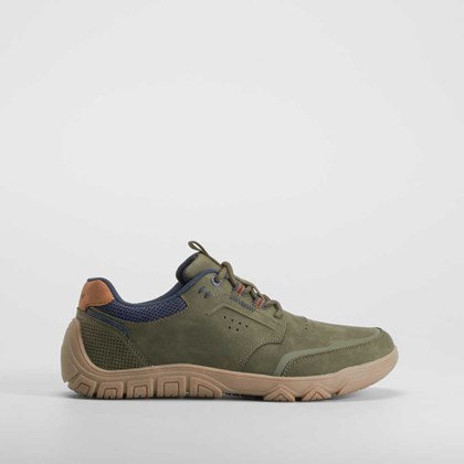 Deportiva casual barefoot kaki COMFEET