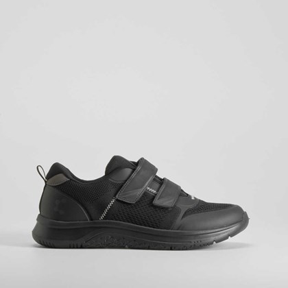 Deportivo velcro negro COMFEET