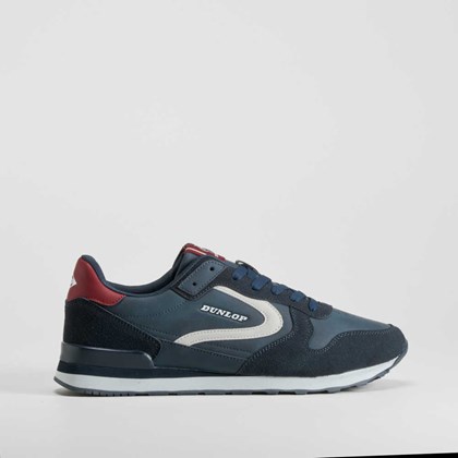 Deportiva retro casual azul marino DUNLOP