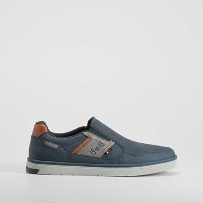 Deportiva slip on azul SENDA ROAD