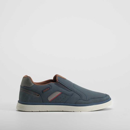Zapatilla slip-on azul SENDA ROAD