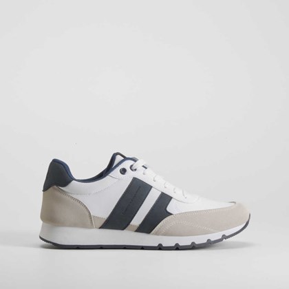 Deportiva casual retrojogging blanca NYC