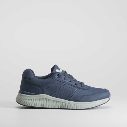 Deportiva Chancho cuero azul marino J'HAYBER