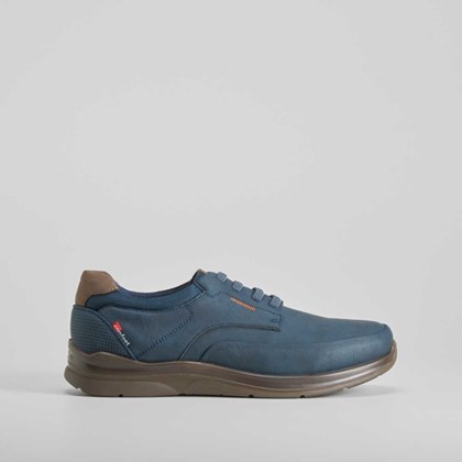 Deportiva casual elásticos azul COMFEET