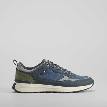Deportiva retro runner azul SENDA ROAD