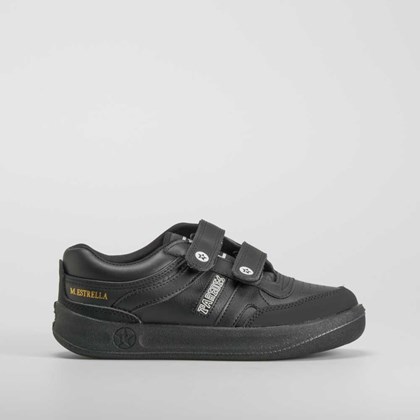 Zapatilla tenis vintage negro PAREDES