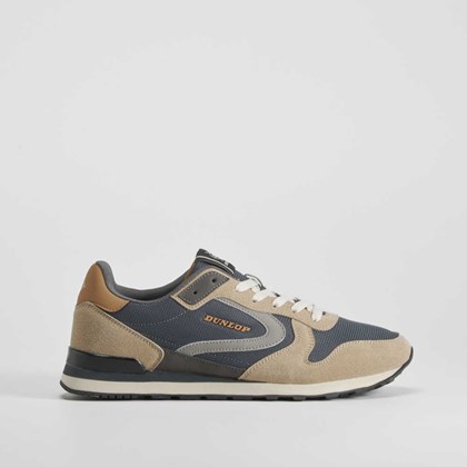 Deportiva retro casual taupe DUNLOP