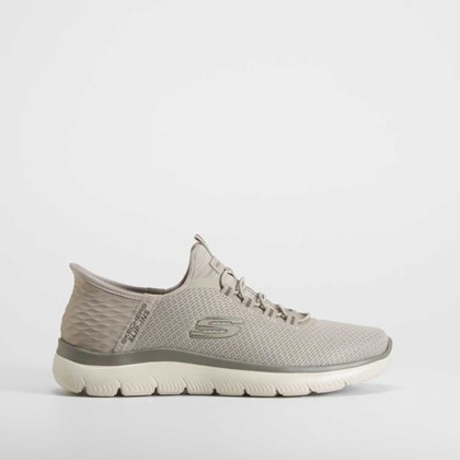 Deportiva slip-ins beige SKECHERS