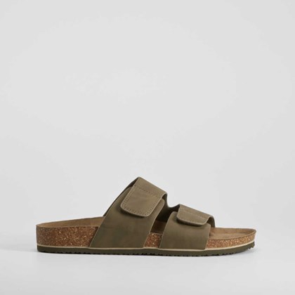Sandalia bio velcros kaki NYC