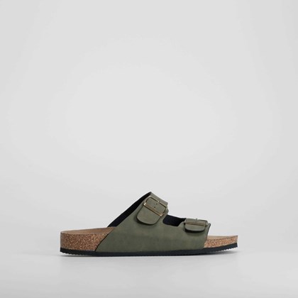 Sandalia bio kaki SENDA ROAD