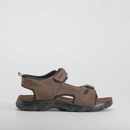 Sandalia deportiva marrón LOIS