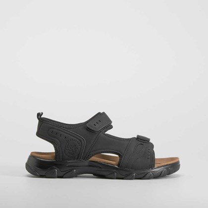 Sandalia deportiva negra LOIS