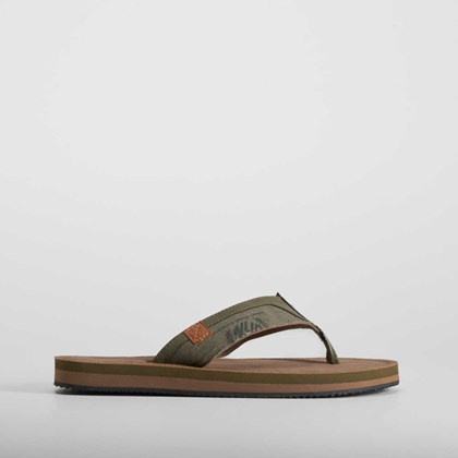 Sandalia esclava kaki NYC