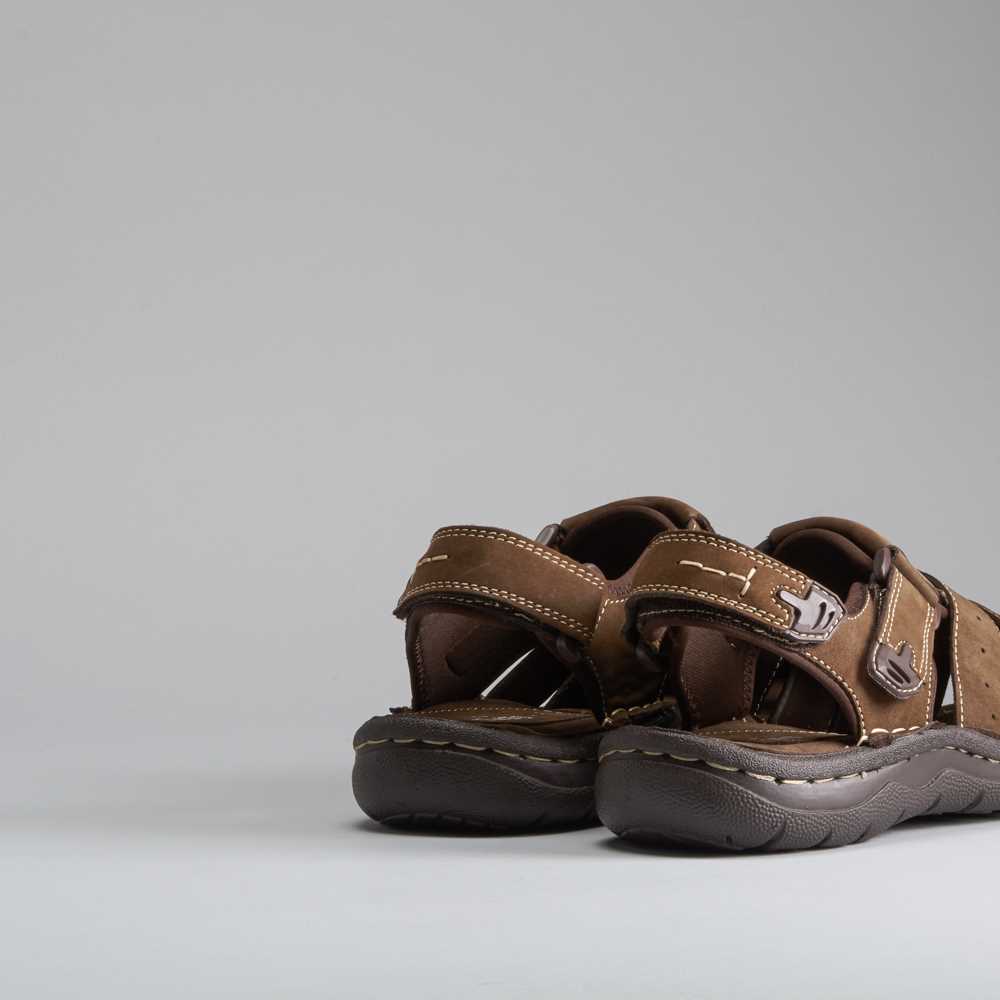 Sandalia cerrada piel SENDA ROAD | Merkal calzados