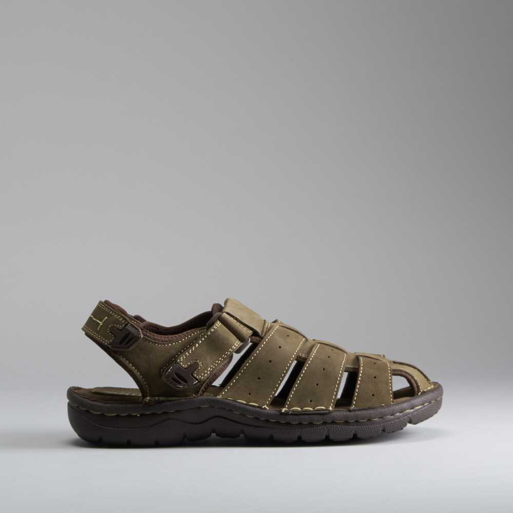 Sandalia cerrada piel SENDA ROAD | Merkal calzados