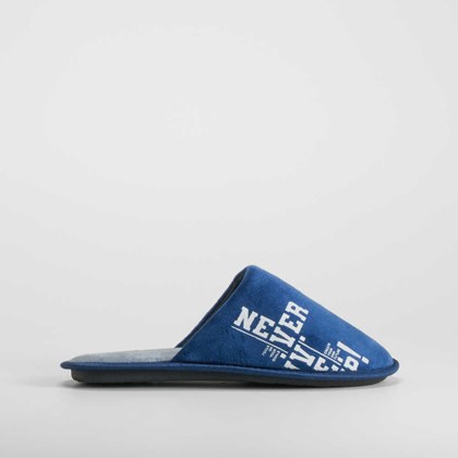 Zapatilla casa abierta azul marino OLYNE