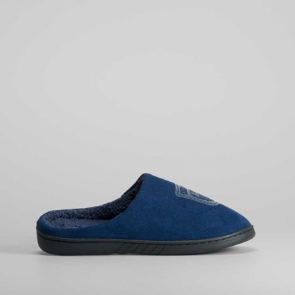 Zapatilla casa forro azul OLYNE